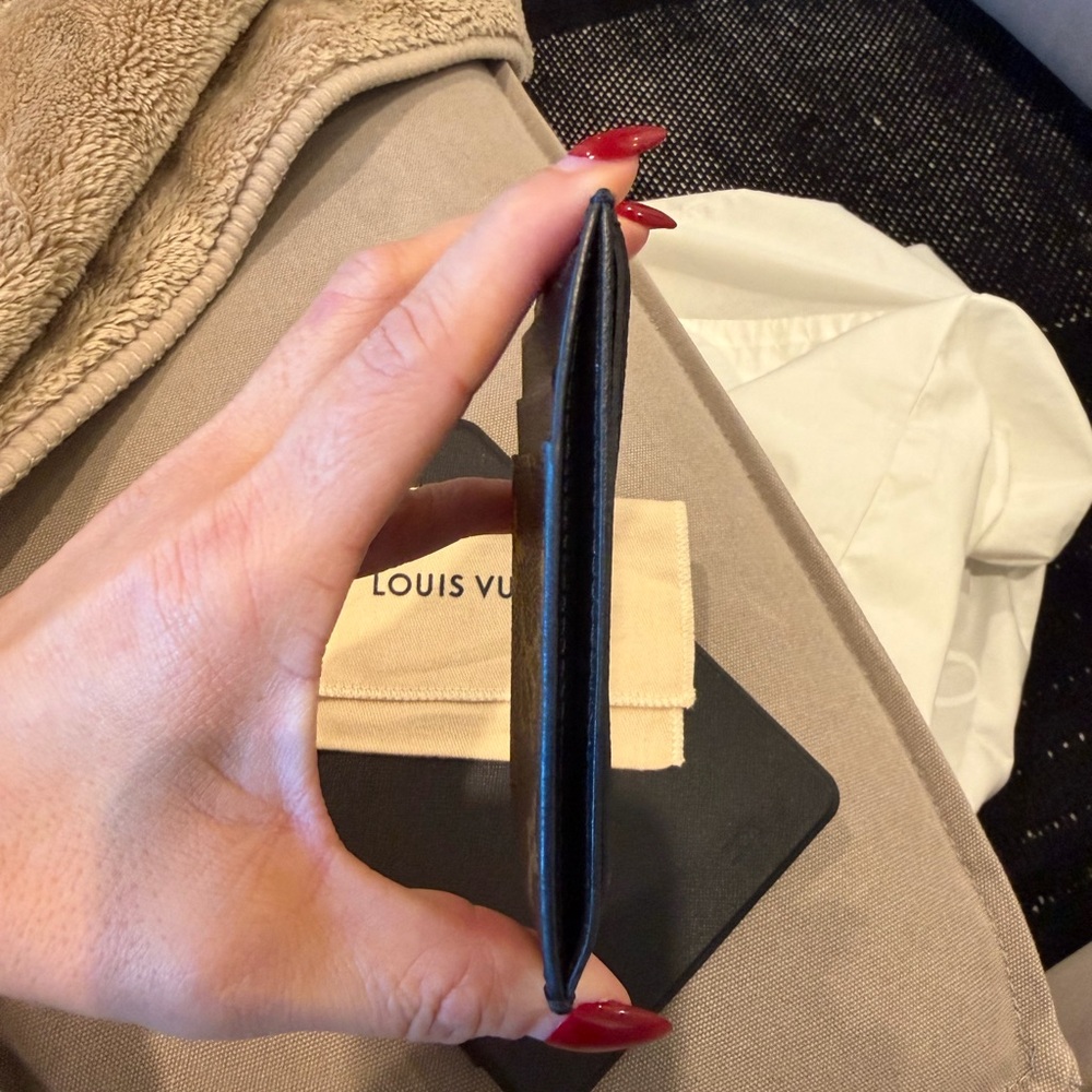 Louis Vuitton Monogram Neo Brown and Black Card Holder - Picture 7 of 10